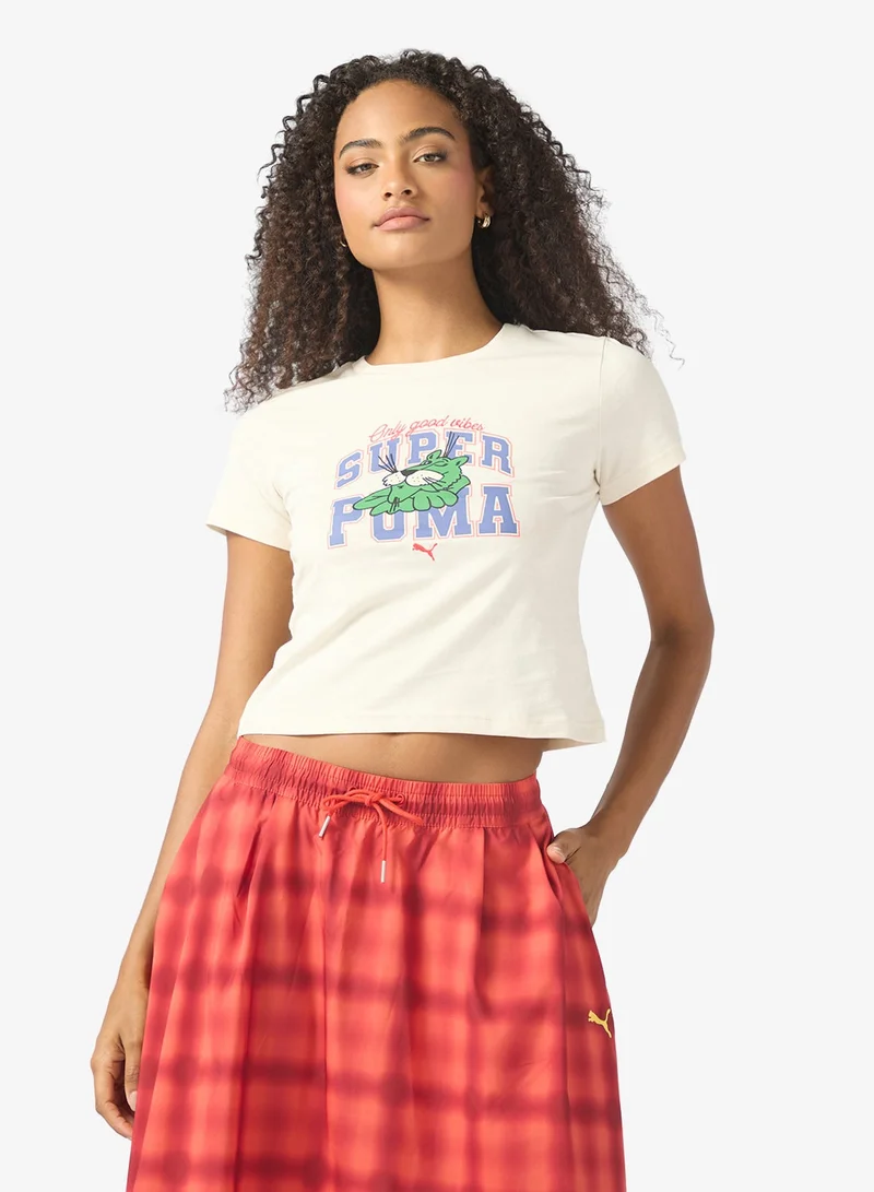 بوما تيشيرت بشعار جرافيك